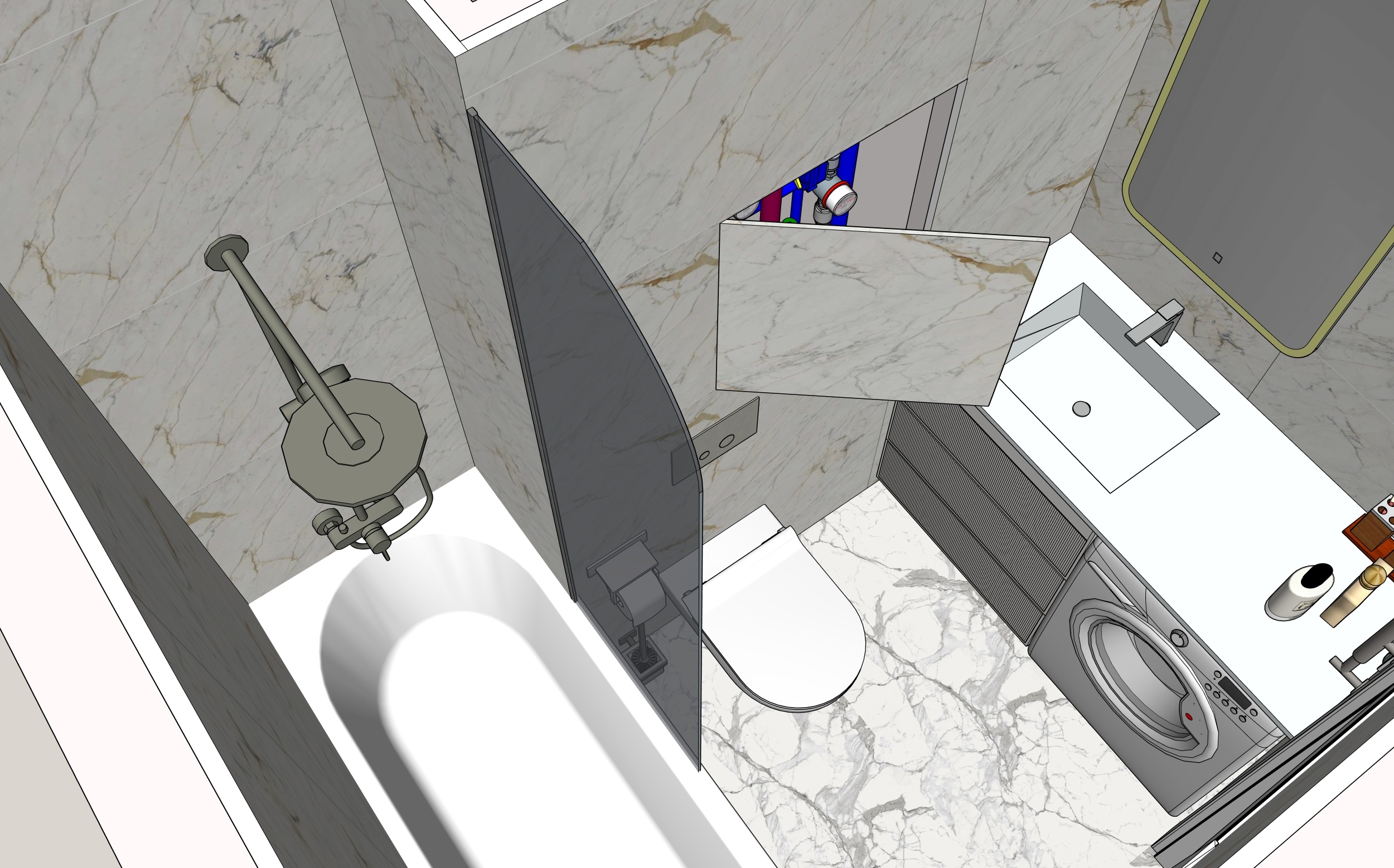 Luxury Bathroom - Tub