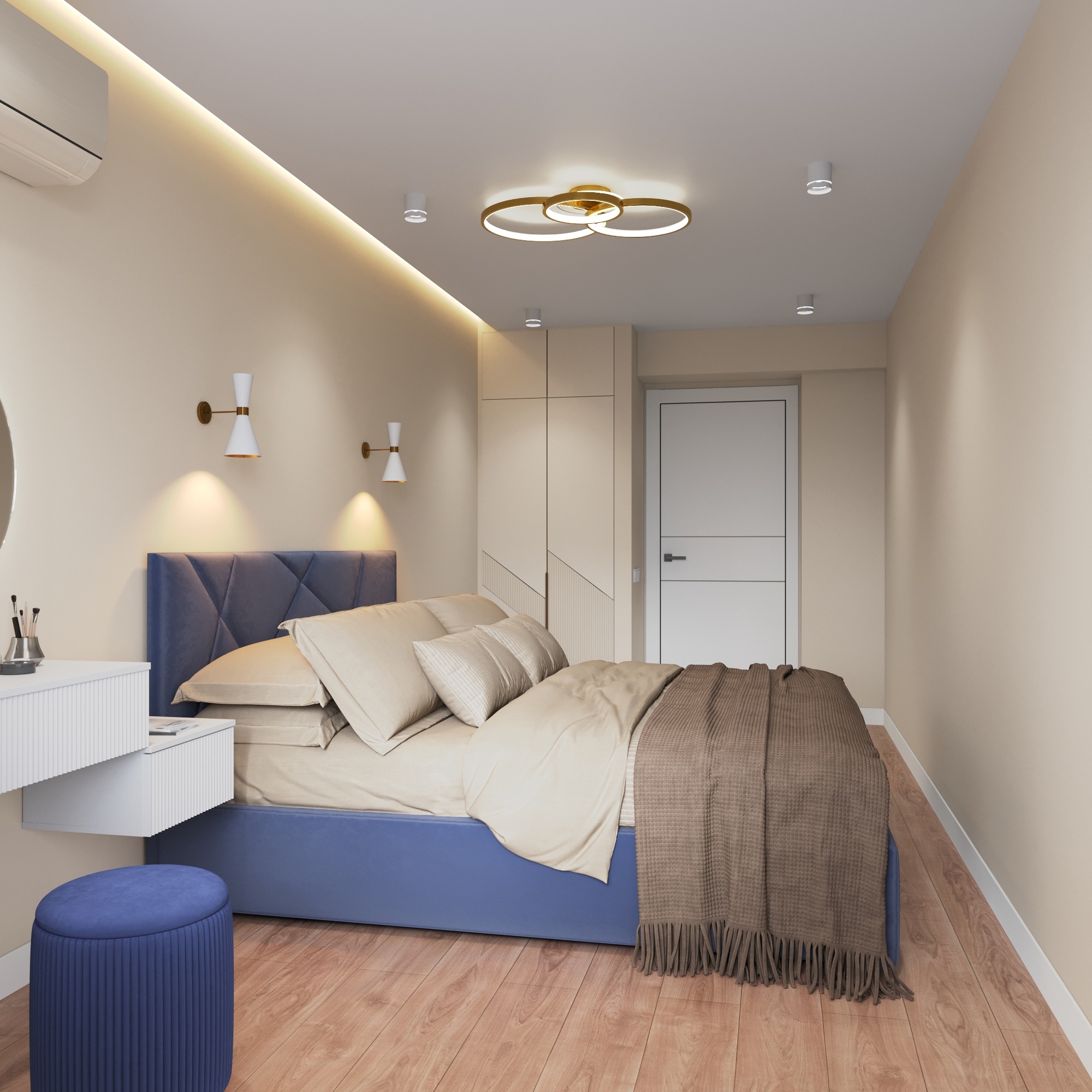 Slaapkamer Long - Opslagruimte