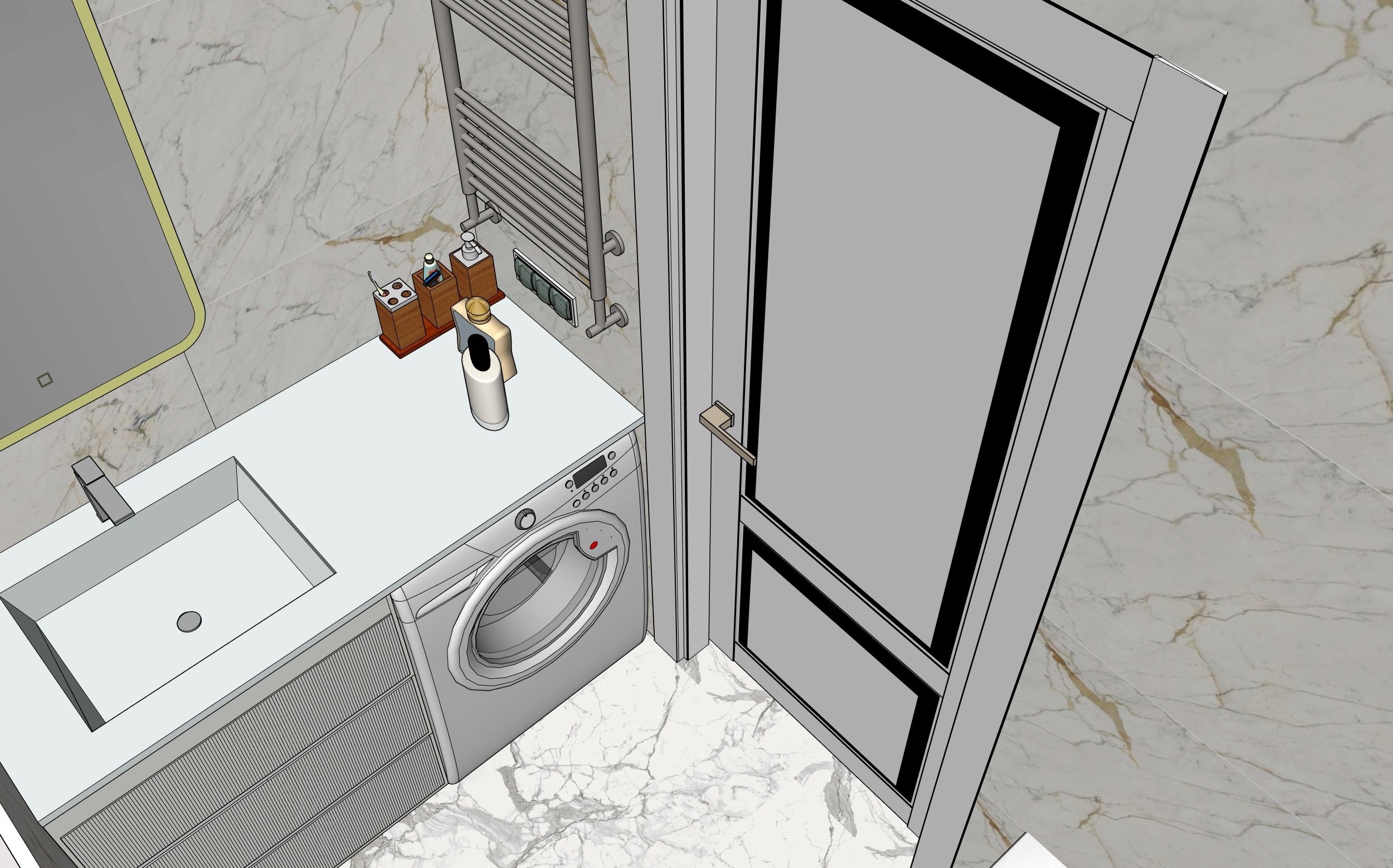 Luxe Badkamer - Wastafel
